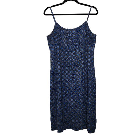 Vintage y2k Xhilaration Dress milkmaid Midi Floral Hippie Groovy Tank Cami - Picture 1 of 7